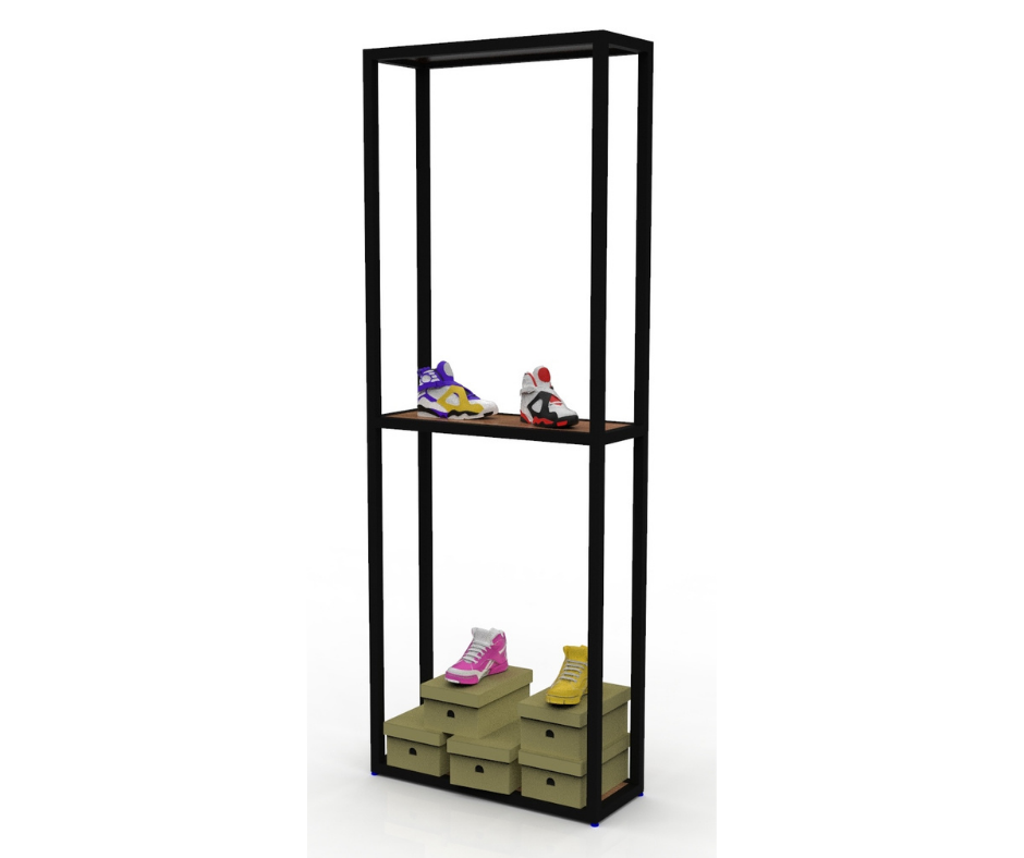 Rapi rack metálico para picking y exhibición